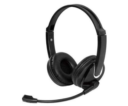 Słuchawka Vakoss SŁUCHAWKI PC Z MIKROFONEM VAKOSS SK504 Czarne #